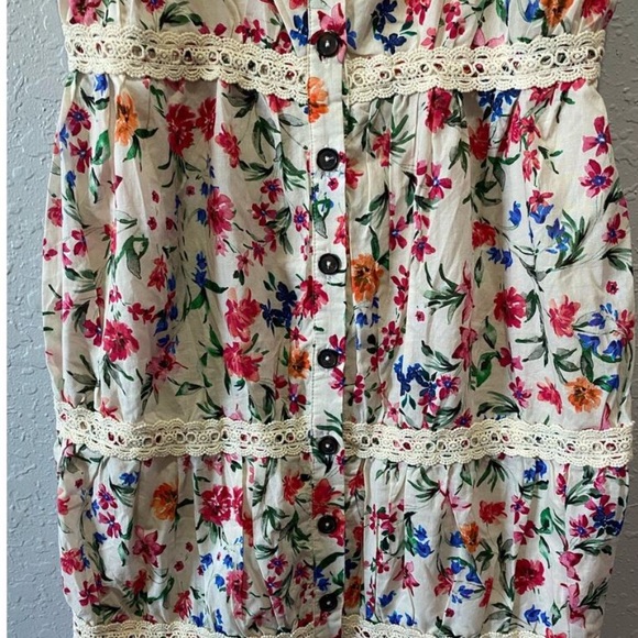 LOVERS + FRIENDS Lani Floral Midi Dress in Peony Floral sz M NWT - Picture 6 of 10